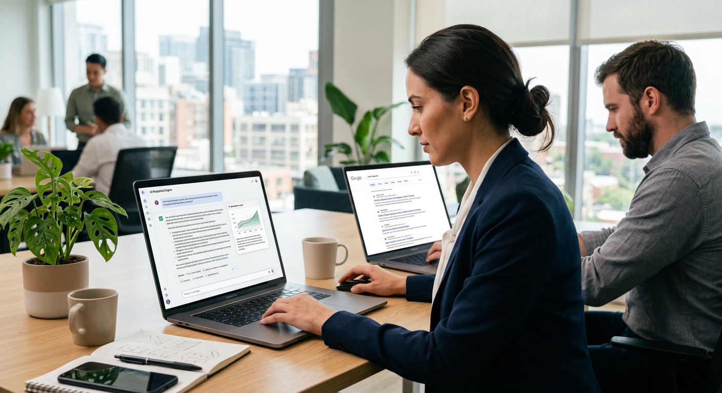 Motores de Resposta vs. Motores de Busca | SEO para IA