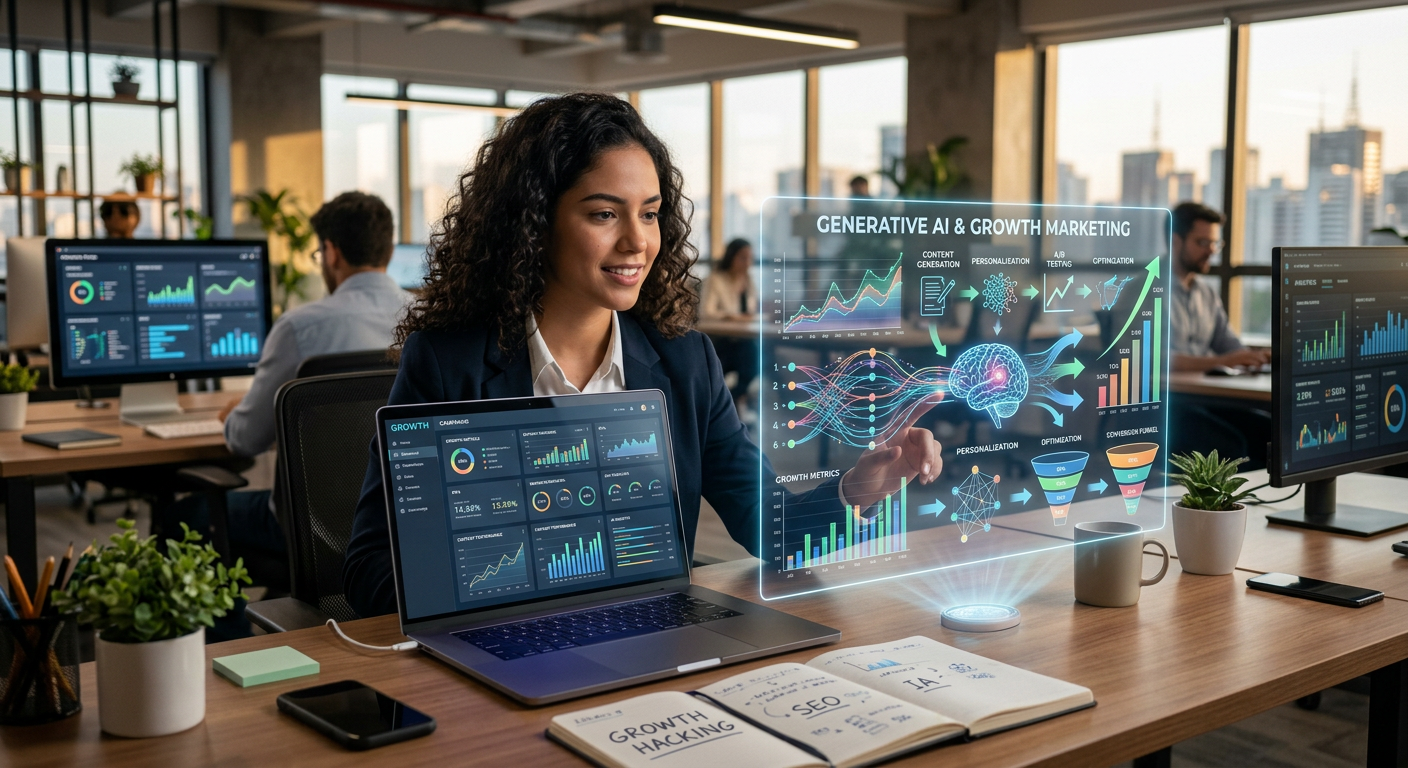 IA Generativa e o Growth Marketing de Alta Performance | marketing technology