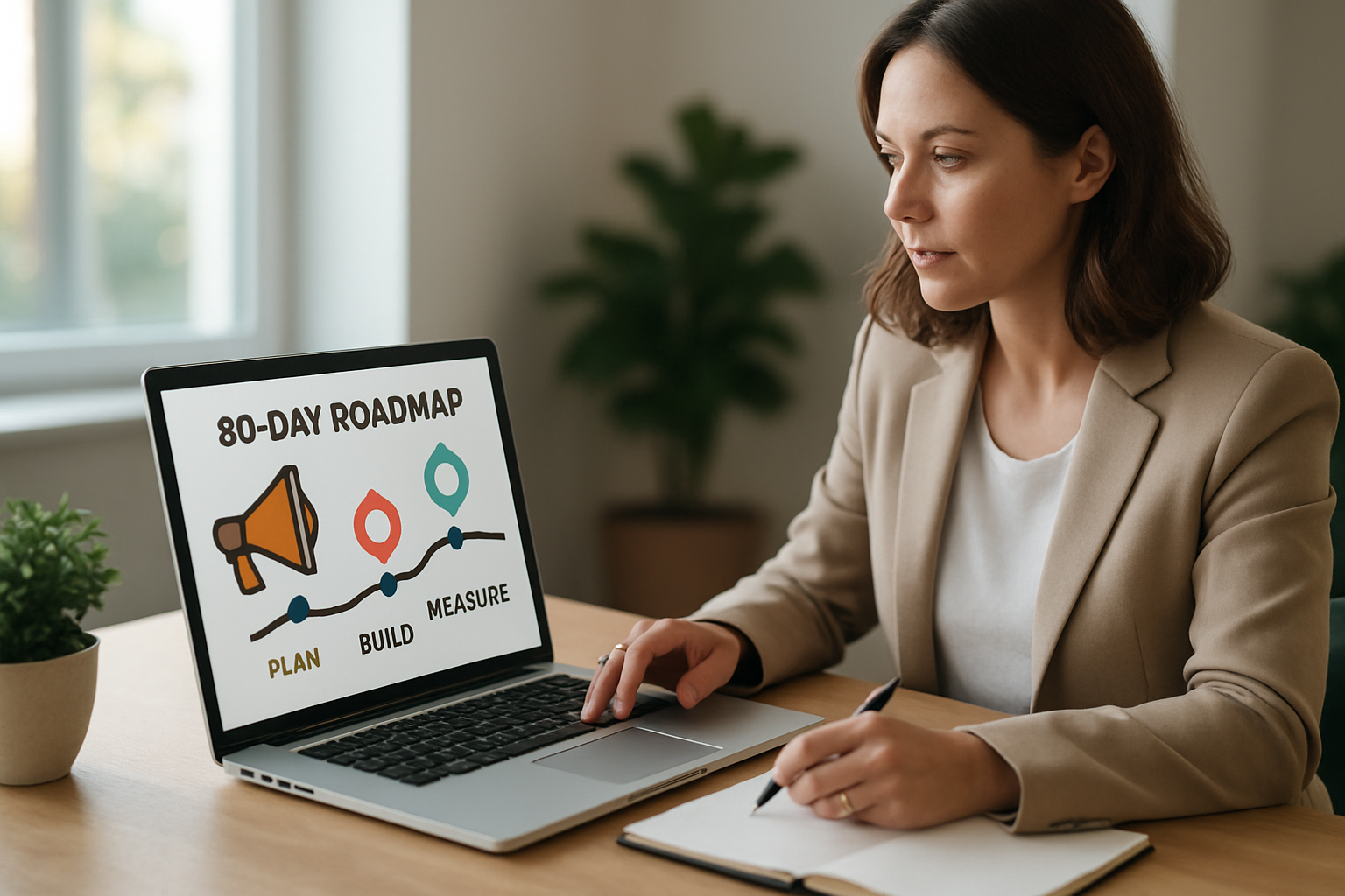 capa explicativa sobre valor agência de marketing digital com roadmap de 90 dias