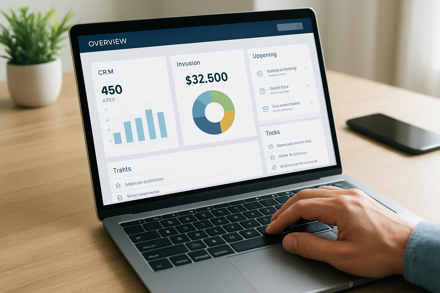 overview dashboard for