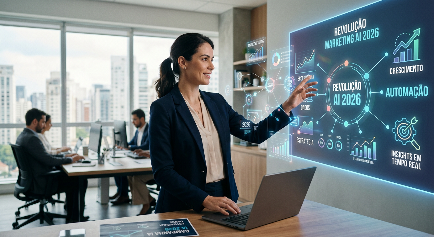 A revolução do marketing com inteligência artificial em 2026