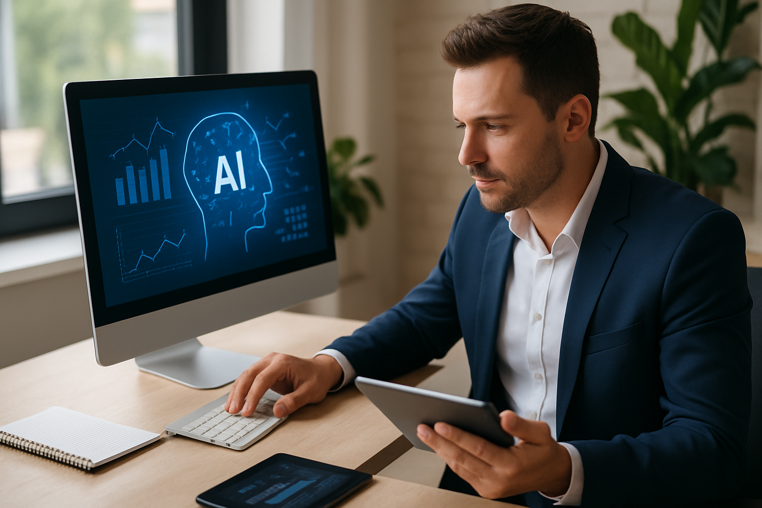 Benefícios da automação comercial com IA