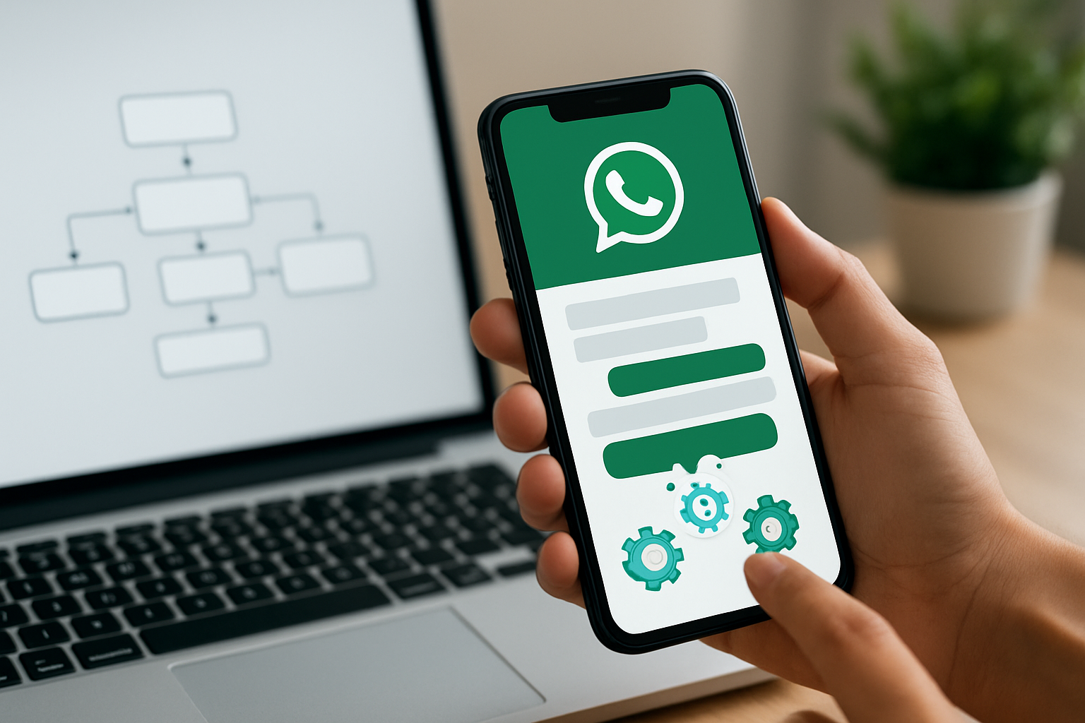 template de mensagem e fluxos para campanha para whatsapp com automação inteligente