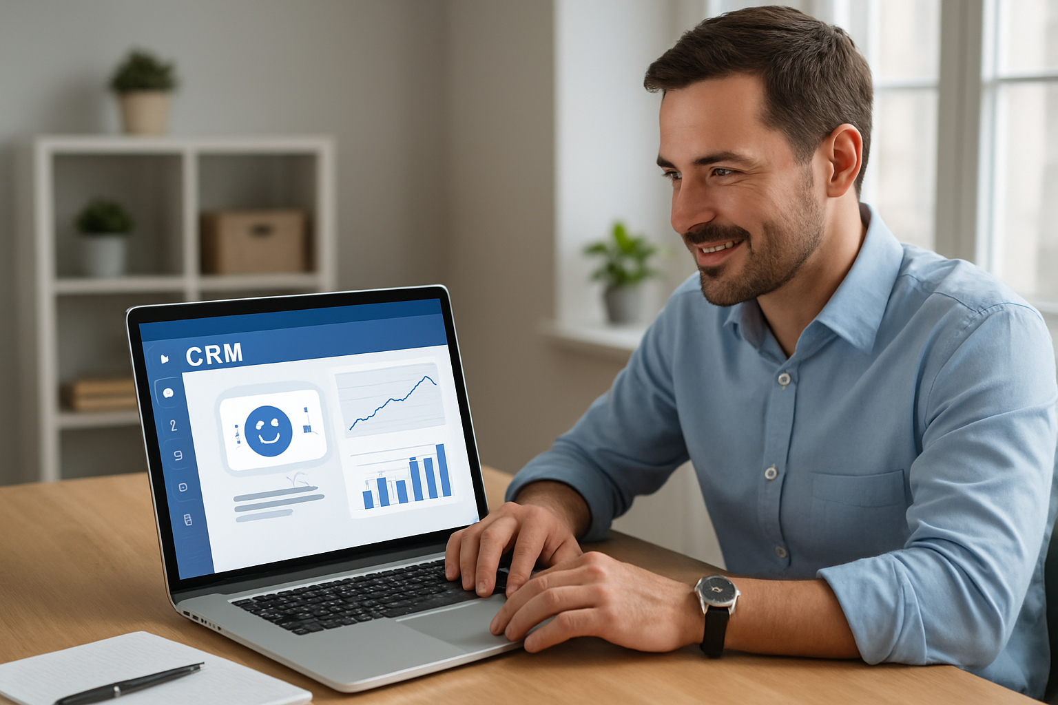 Como um CRM com Assistente de IA gera vendas previsíveis