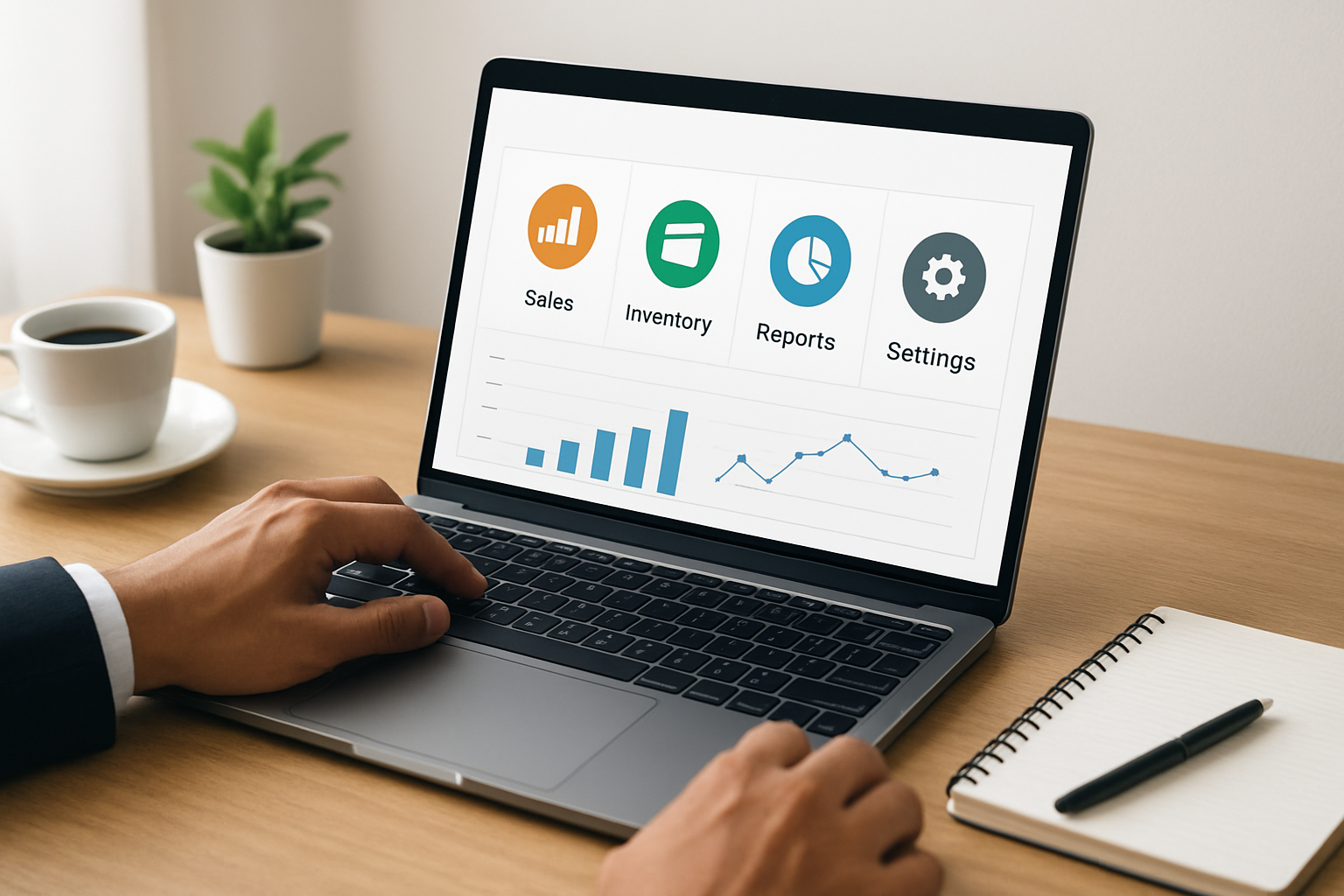 Core features of an all-in-one small business management software