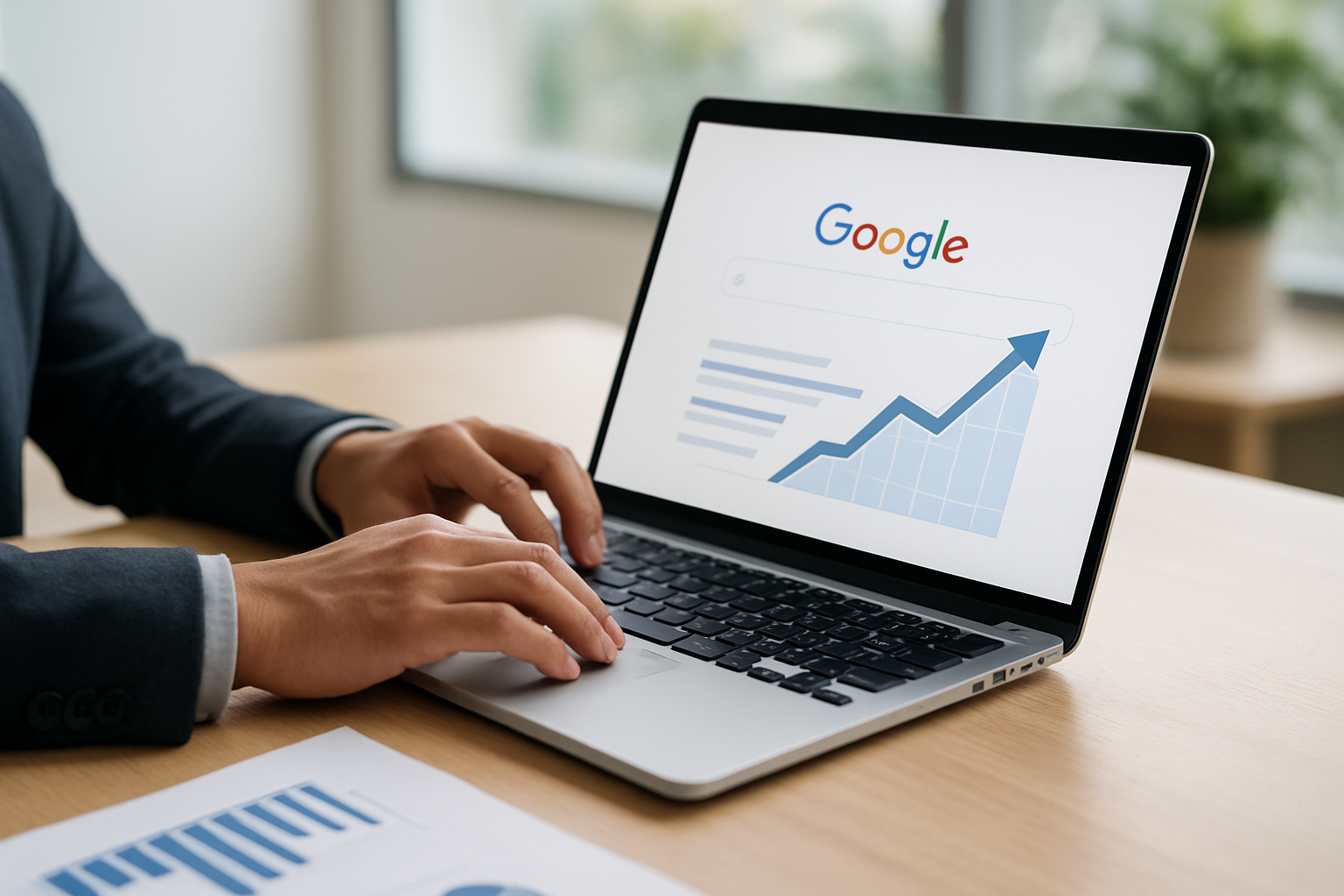 capa sobre otimização para Google automática e escalabilidade de conteúdo em 2026