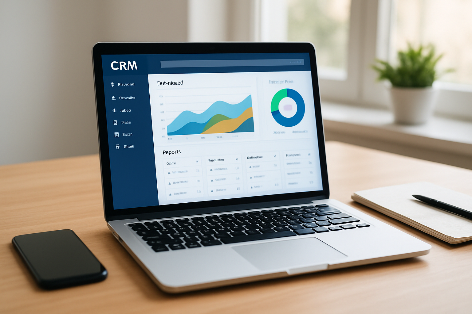 Affordable CRM dashboard and pipeline view for