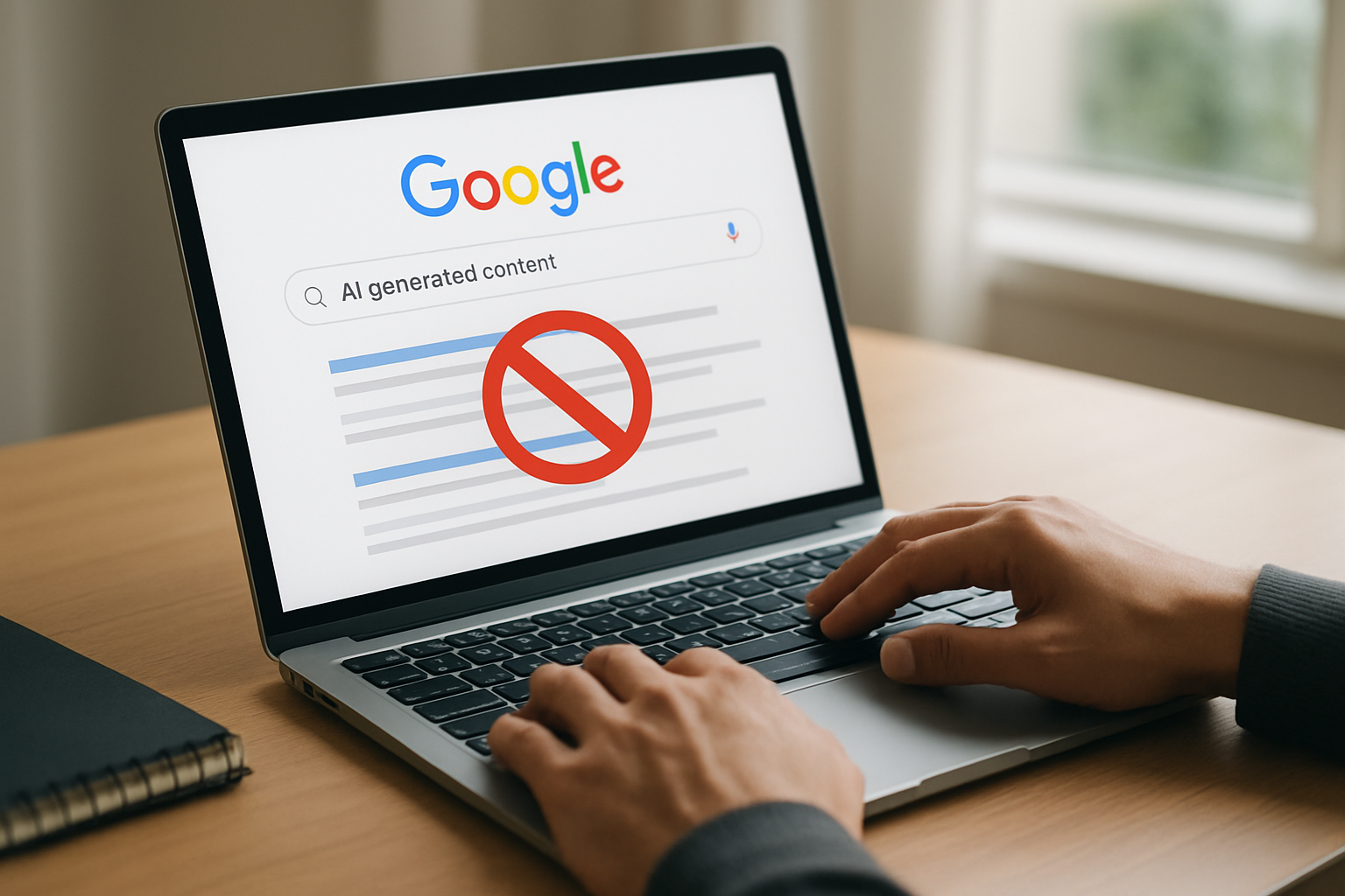 Por que conteúdo gerado por IA é penalizado pelo Google