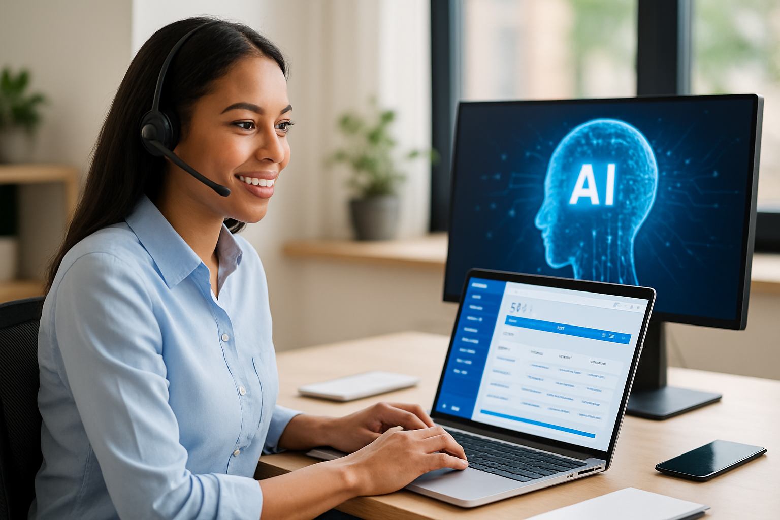 Assistente de vendas com IA integrado a um CRM