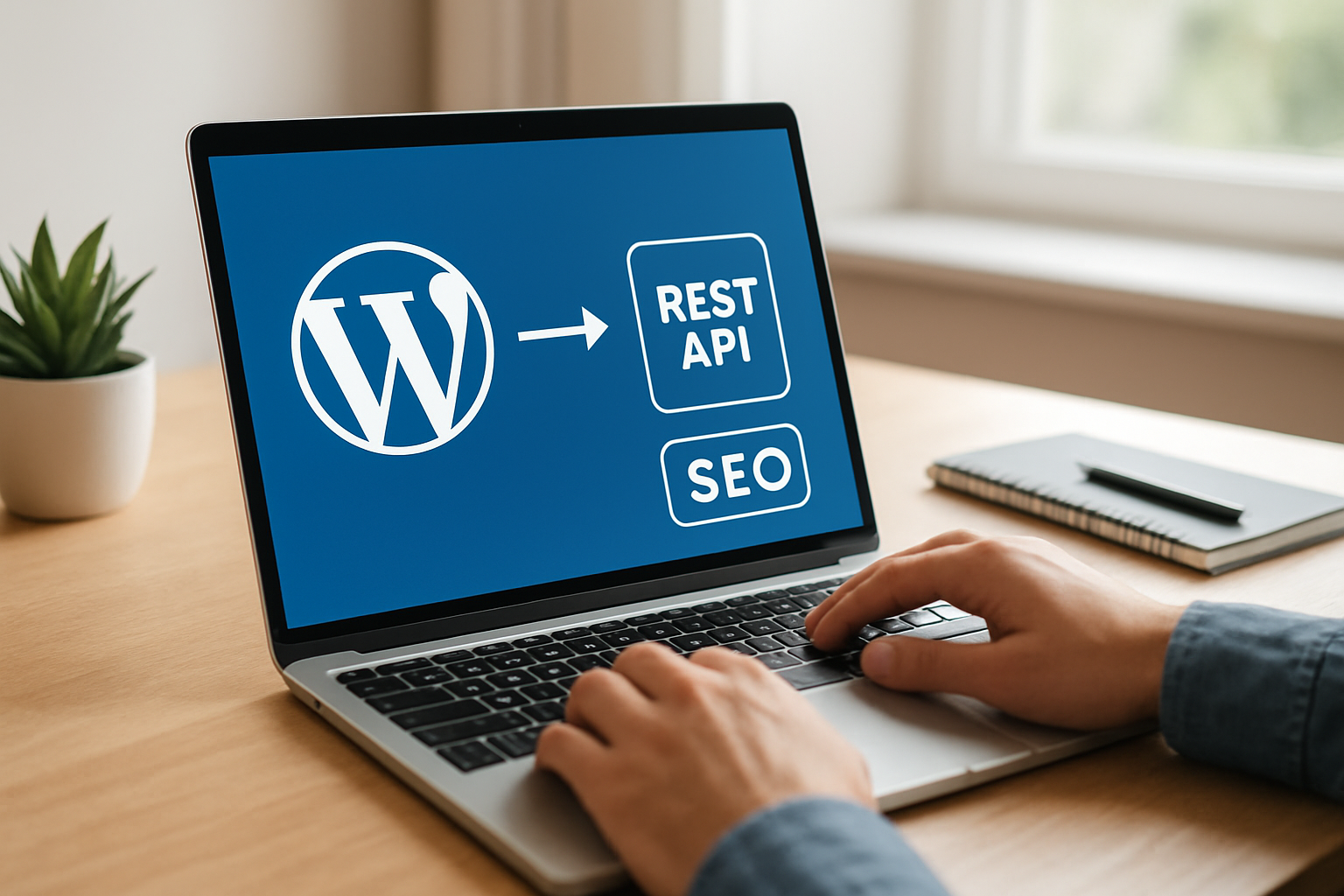 fluxo de publicação automática no WordPress com integração REST API e SEO