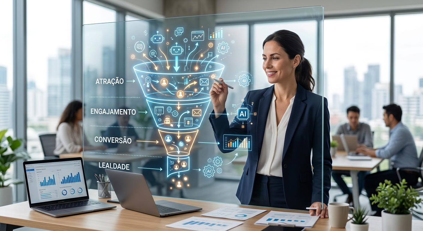 Automação Inteligente e o Novo Funil de Vendas | ia generativa