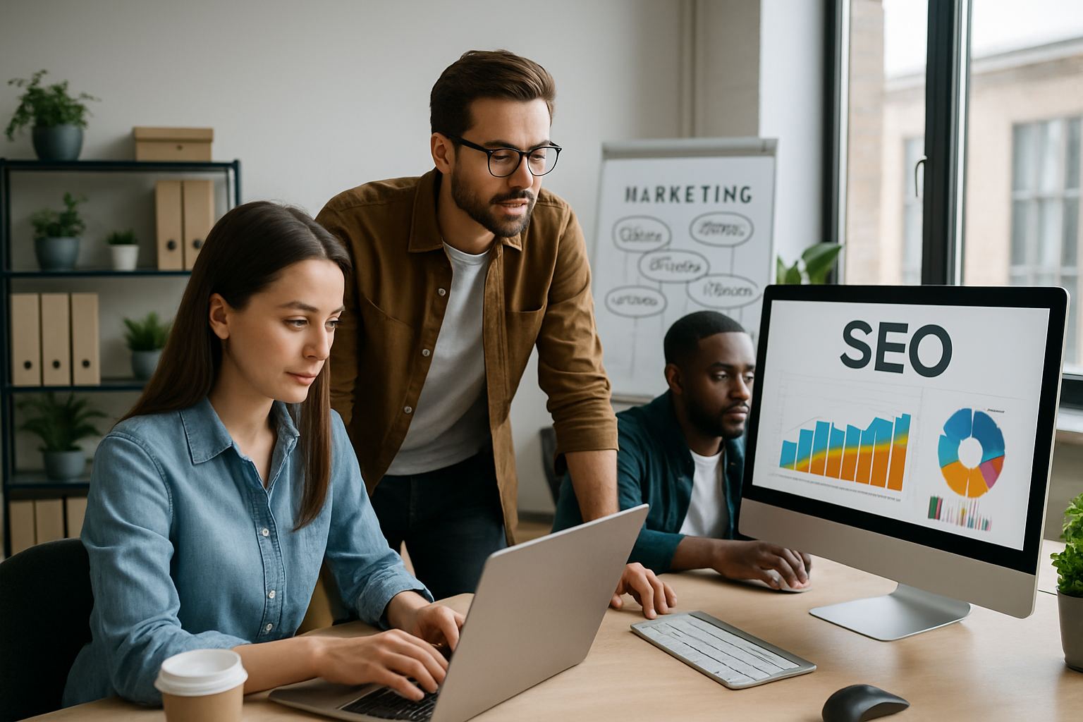 Imagem representativa de uma agência de SEO marketing em 2026