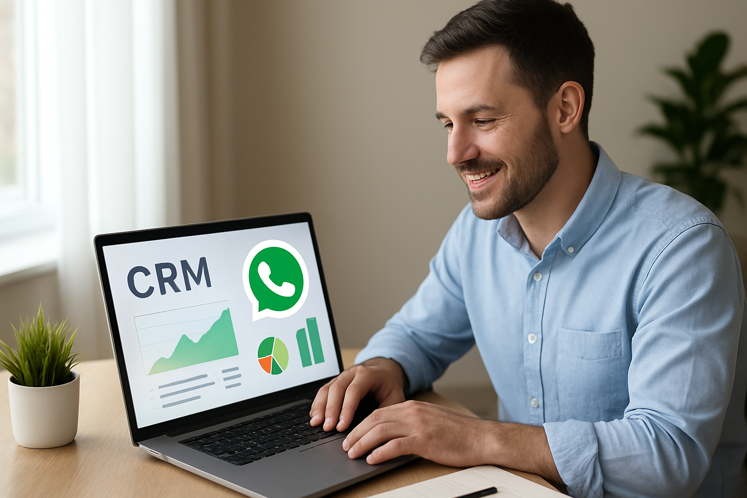 Por que um sistema crm whatsapp muda o jogo