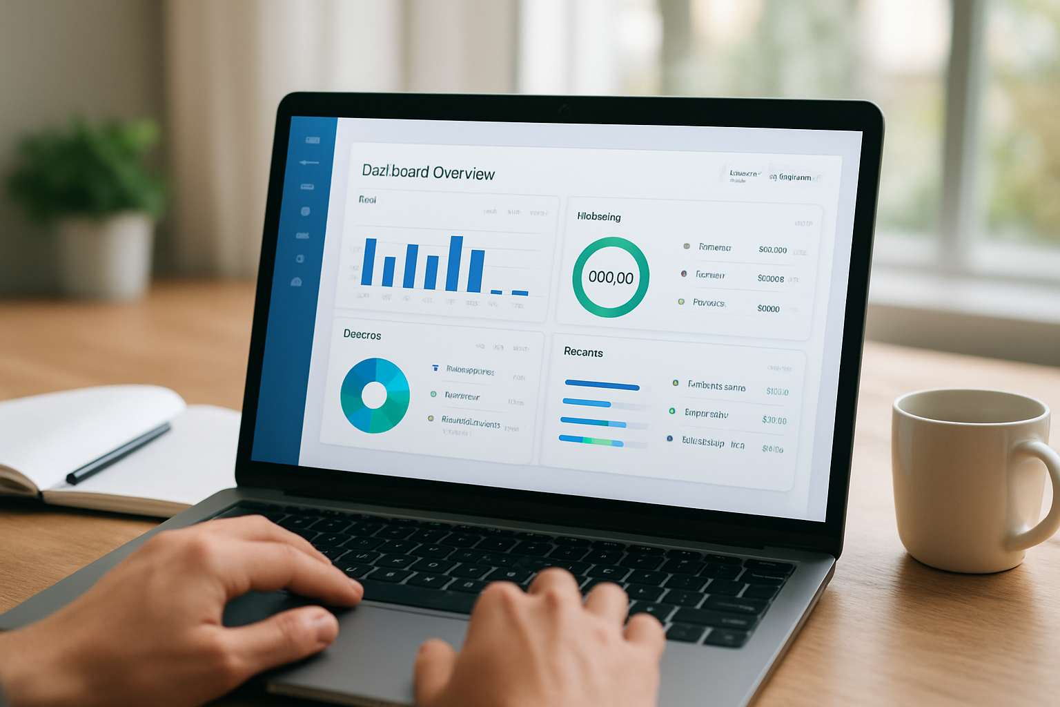 dashboard overview of best small business management software 2026 centralizing CRM invoicing and projects