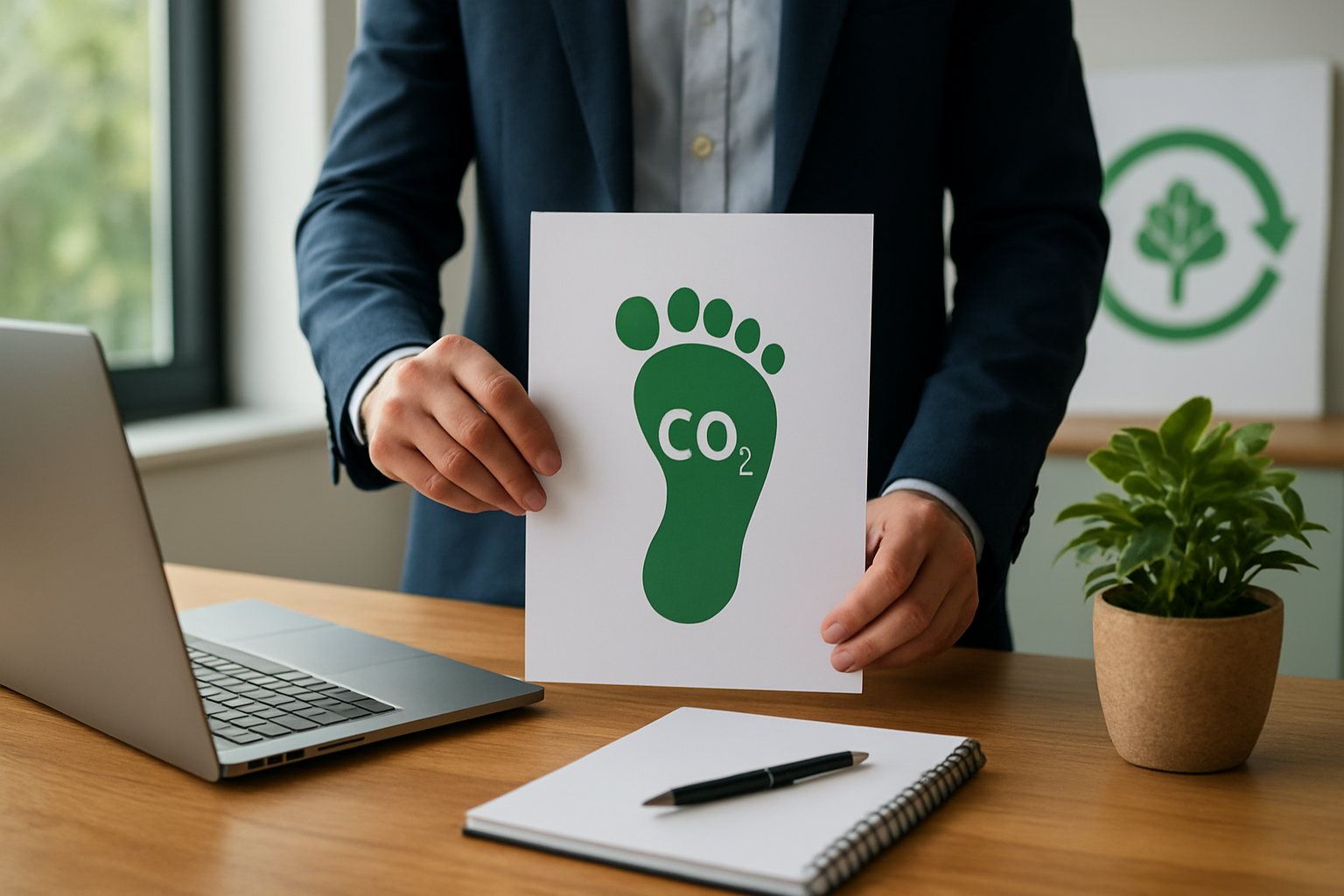 Guia de neutralização de carbono empresarial com compensação e estratégias para 2026