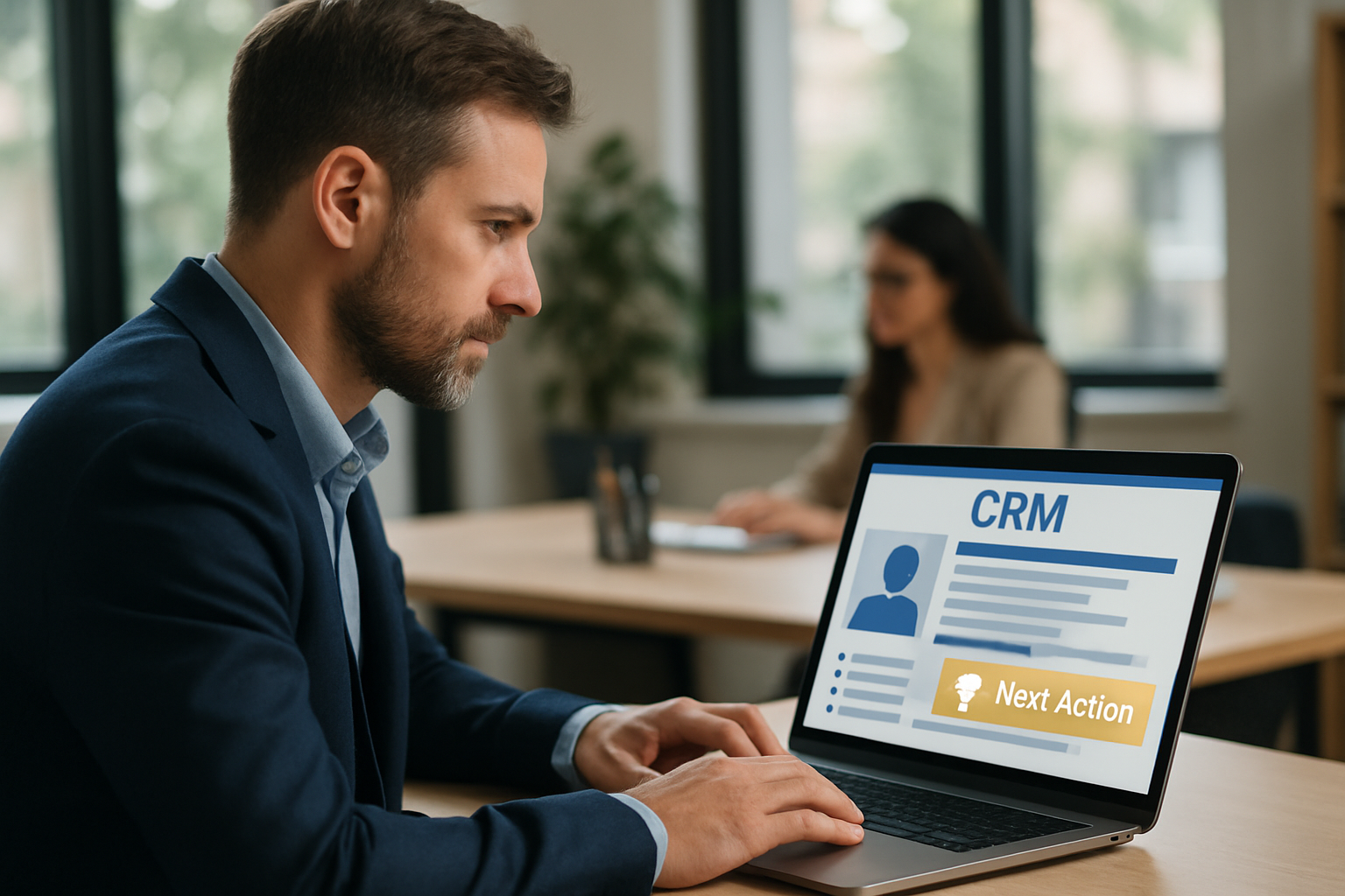 Como a IA transforma o CRM | crm com recomendação de próxima ação