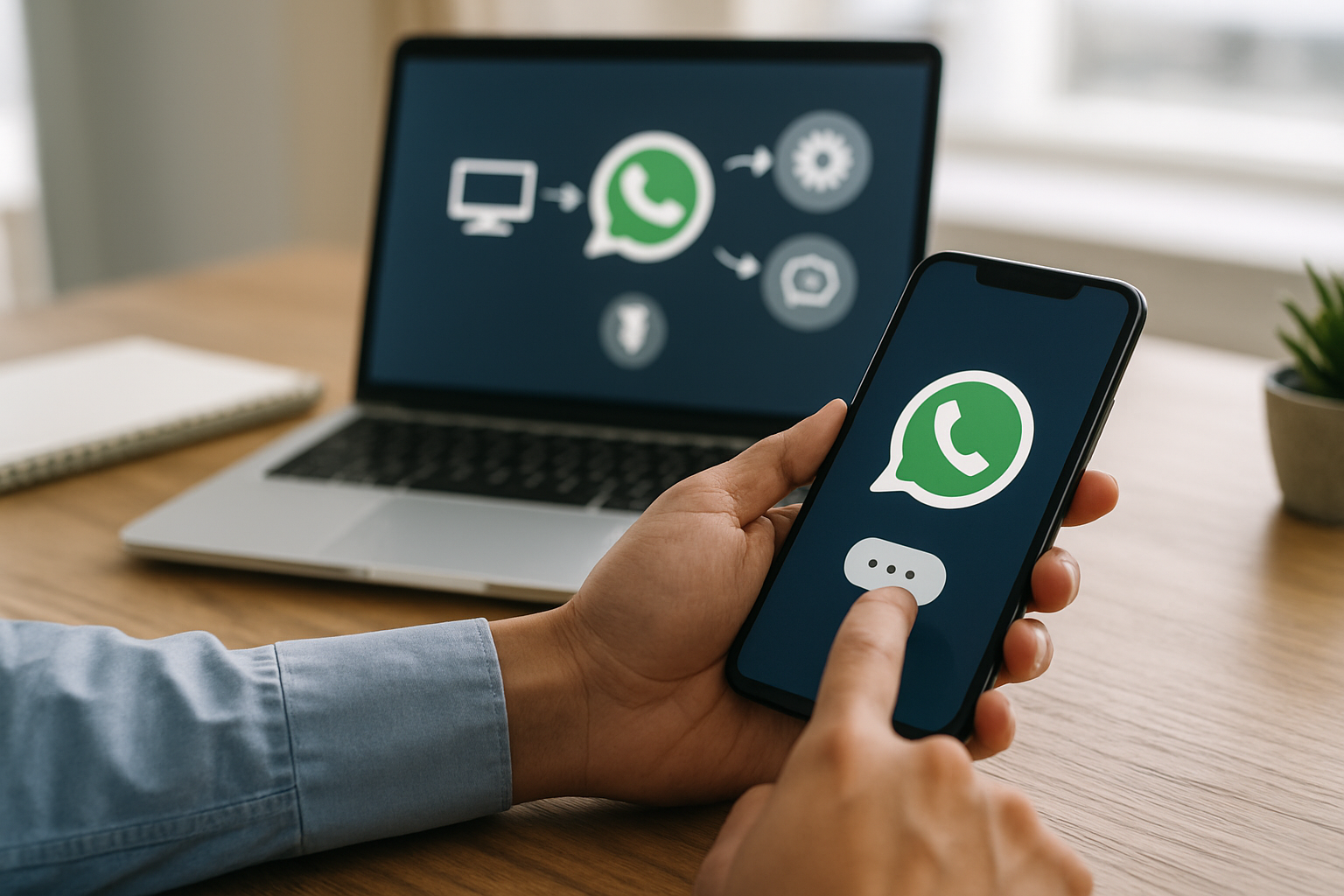 Como funciona a automação de WhatsApp