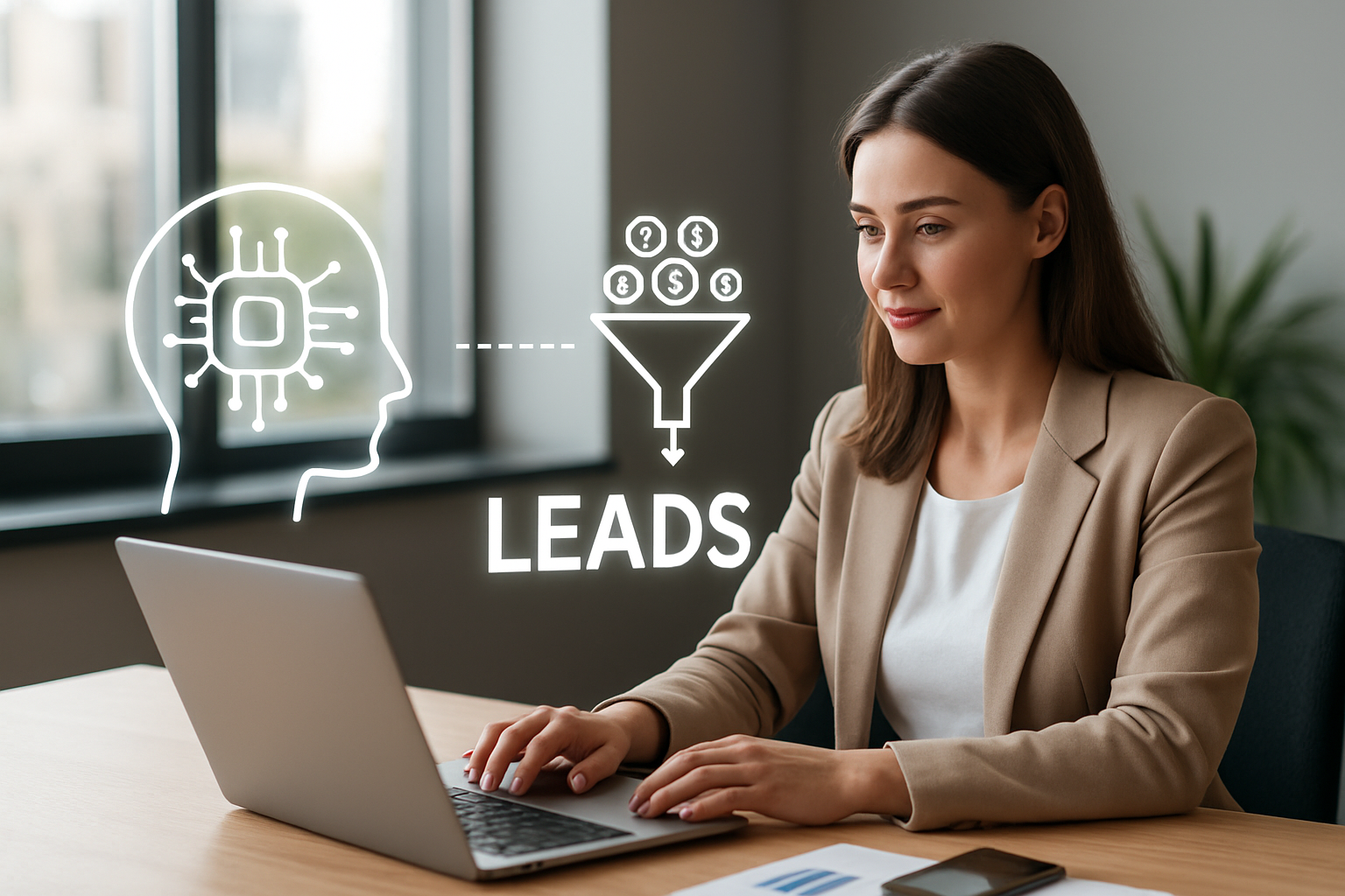 Estratégia de campanha de geração de leads com IA e automação para 2026