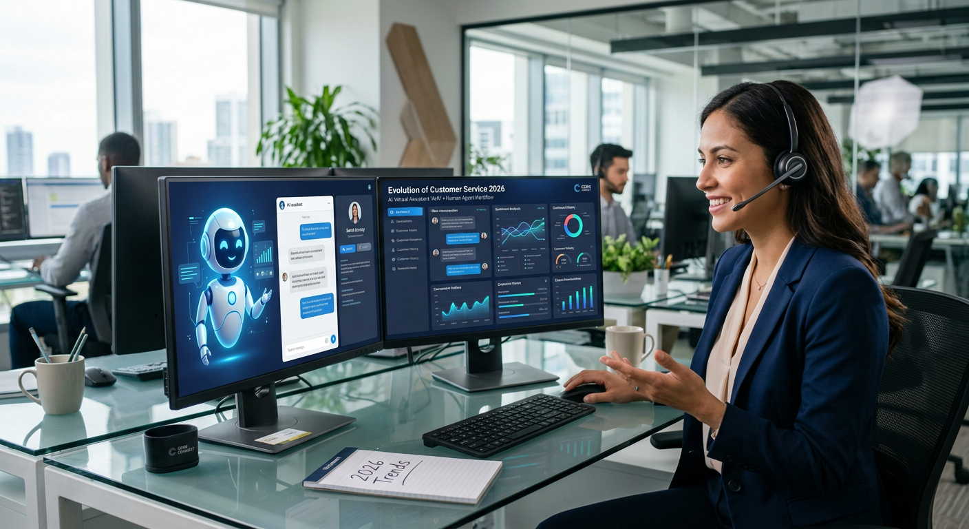 A evolução do atendimento ao cliente em 2026 | atendente virtual com ia