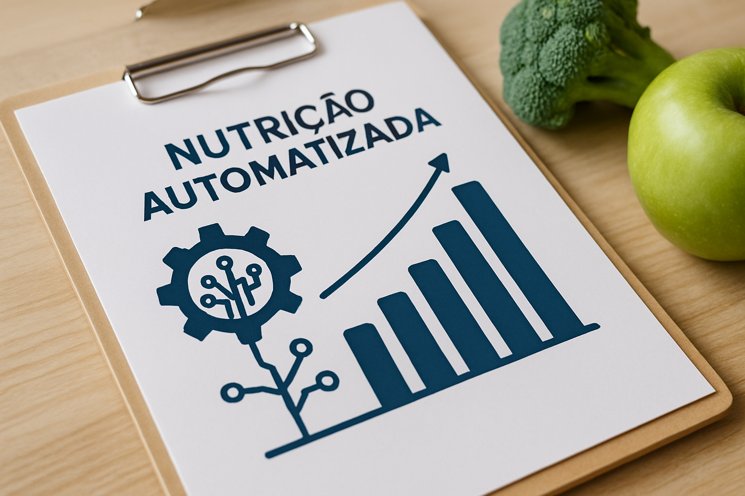 Gráfico ilustrativo sobre automação de nutrição e seu impacto em 2026