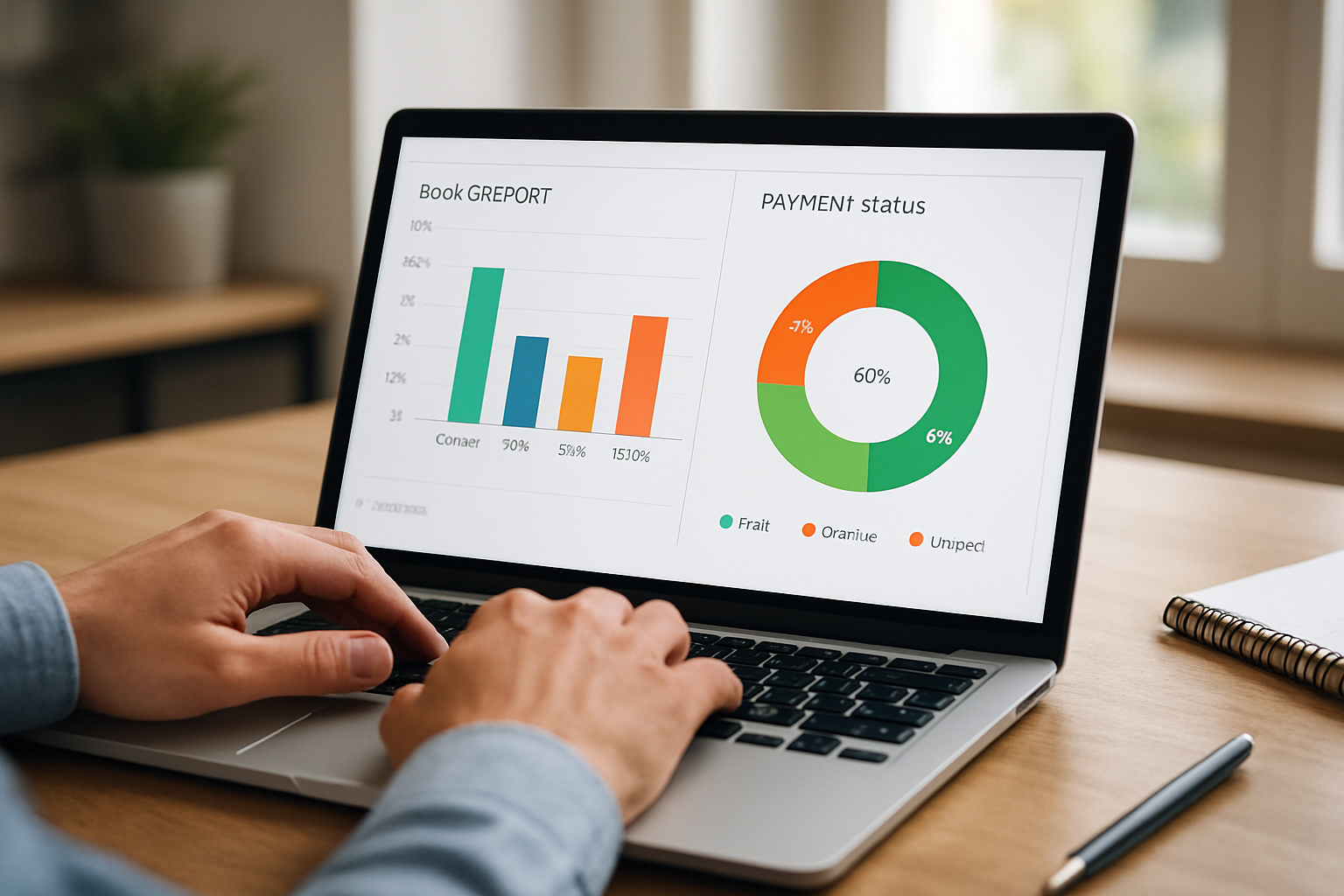 dashboard view showing how do small businesses keep track of invoices in 2026 with aging report and payment status