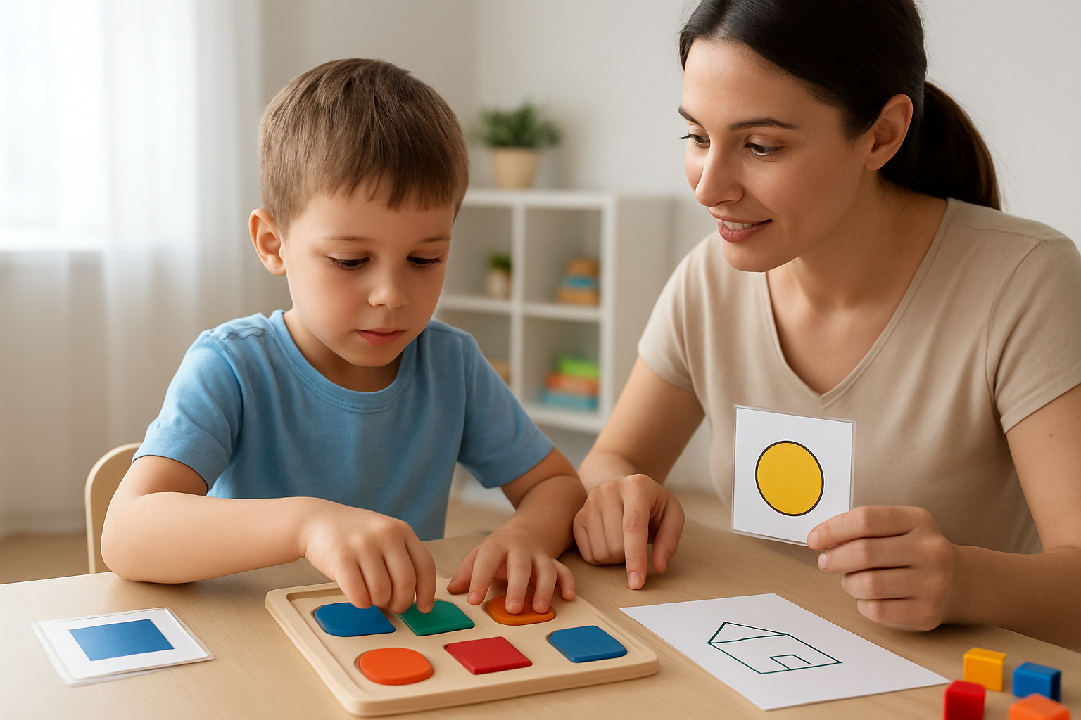 atividades para autismo com recursos visuais para foco e linguagem