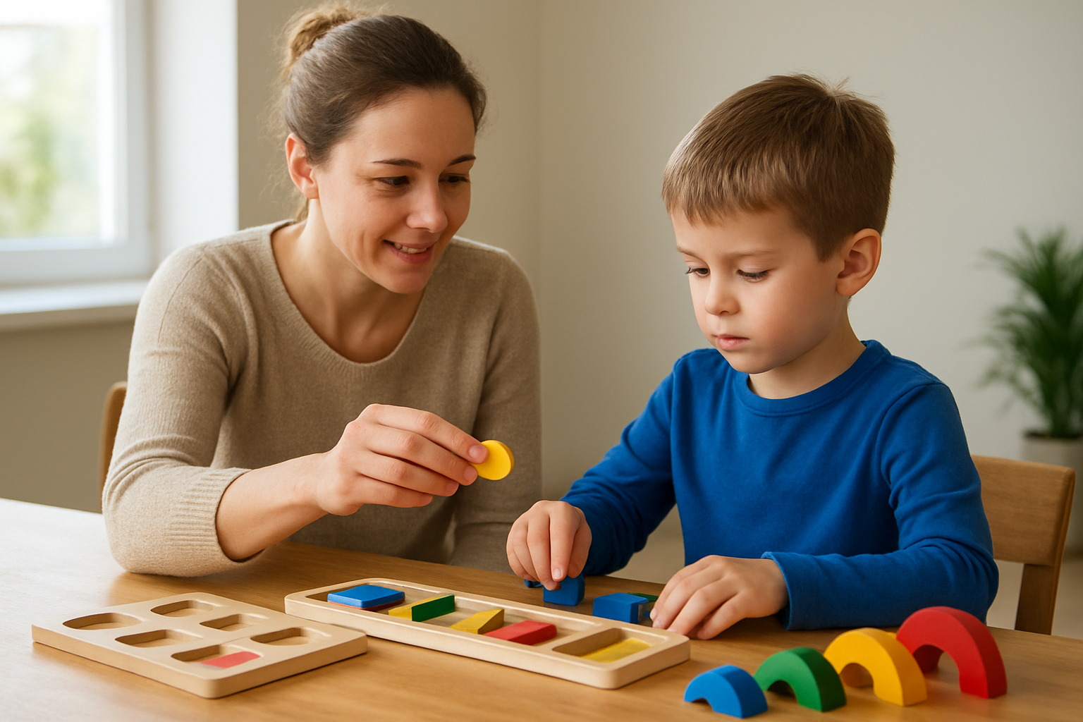 Como escolher materiais para crianças autistas