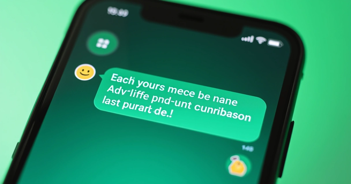 Exemplo de mensagem automática personalizada no WhatsApp com nome do cliente