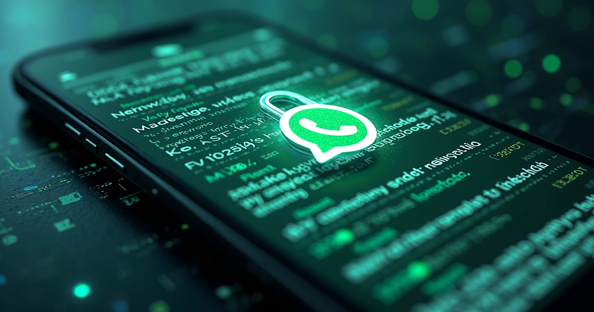 Simbolo de cadeado representando criptografia de mensagens do WhatsApp 
