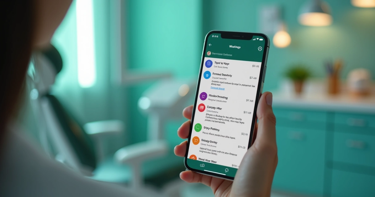Mensagens automáticas de retorno para pacientes de clínica odontológica pelo WhatsApp 