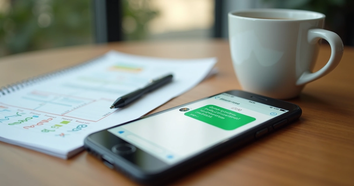 Bot virtual confirmando agendamento no WhatsApp 