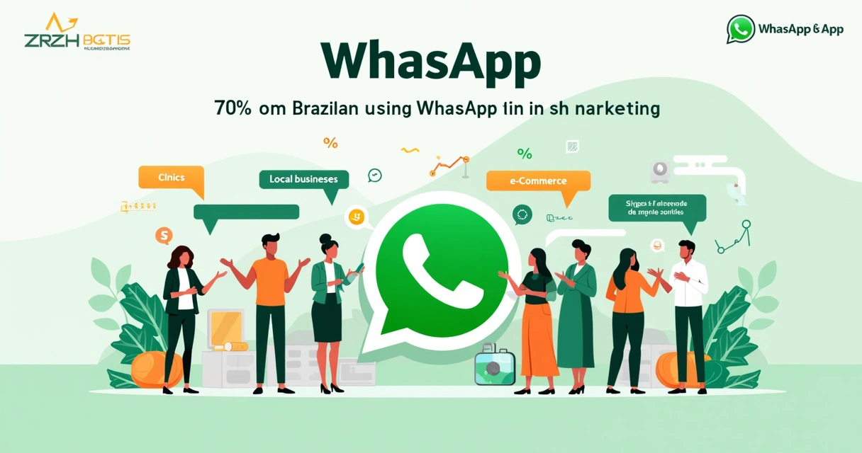 Empresas brasileiras usam WhatsApp para atendimento 