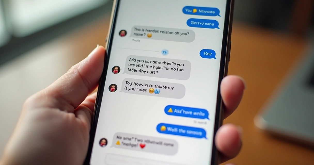 Mensagens personalizadas para clientes em smartphone 