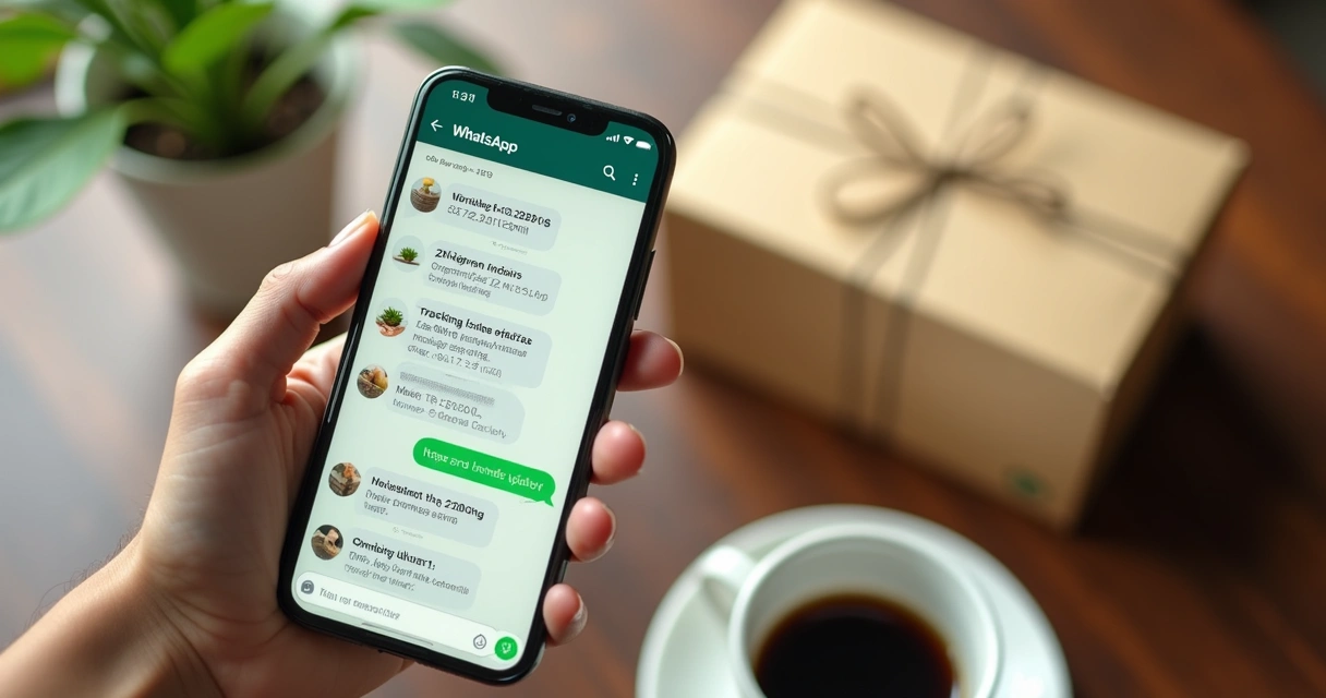 Atualização automática de pedido no WhatsApp 